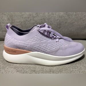 Women's Lilac Knit Sneakers